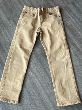 Cat & Jack Kids Tan Straight Leg Jeans